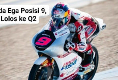 Hasil Practice Moto3 Prancis 2026: Veda Ega Tembus Q2 di Le Mans.