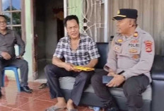 Di Tengah Duka, Polsek Sanga Desa Hadir Beri Dukungan untuk Keluarga Korban