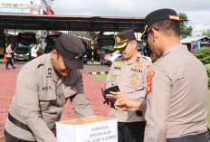 Polres Muba Gelar Asli Kepedulian Bantu Bencana di Sumatera 