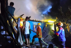 Kebakaran Hebat di Payuputat Prabumulih, 3 Orang Satu Keluarga Tewas Terpanggang