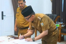 Pacu Kinerja 2026, Pemkab OKU Teken Perjanjian Kinerja dan LPPD
