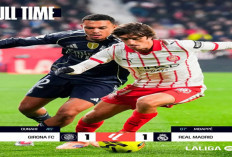 Hasil La Liga Spanyol: Girona 1-1 Real Madrid, Los Blancos Kehilangan Puncak Klasemen. 