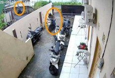 Aksi Pencurian Motor di Kos Mahasiswa Indralaya Terekam CCTV, Polisi Lakukan Penyelidikan