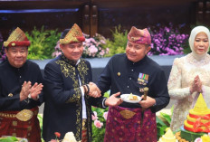 HUT ke-80 Sumsel, Herman Deru Ajak Seluruh Elemen Bersatu Wujudkan Daerah Tangguh dan Maju.