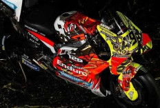 Bikin Merinding! Ducati VR46 Diselimuti Garuda Merah Putih di Mandalika. 