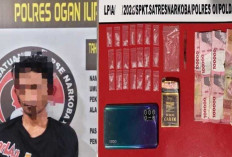 Mandala Ditangkap di Pondokan Kebun, Polisi Sita 21 Paket Sabu dan Uang Rp3,4 Juta