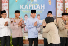 Lepas Kafilah MTQ XXXI Sumsel, Bupati OKI: Prestasi Penting, Akhlak Lebih Utama