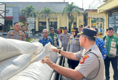 Dukung Ketahanan Pangan Nasional, Polres Prabumulih Kirim 2 Ton Jagung Hasil Panen Petani Binaan ke Bulog