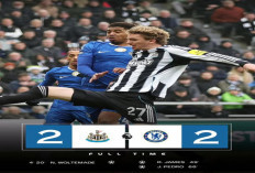 Hasil Liga Premier Inggris: Chelsea Selamat dari Kekalahan! Tahan Imbang Newcastle 2-2
