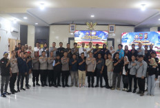 Coffee Morning Bersama Wartawan, Kapolres Prabumulih AKBP Gunarto: Terima Kasih Atas Kerjasamanya