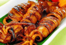 Cumi Bakar Bumbu Rujak, Perpaduan Gurih dan Pedas yang Menggugah Selera