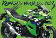Ninja 500 Terbaru Muncul Lagi, Mesin 451cc 45 PS Kini Dibungkus Lime Green. 