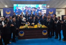 Rayakan HUT ke-14, NasDem Sumsel Gelar Donor Darah dan Bagi 2000 Paket Sembako  