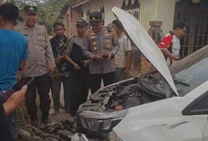 Diduga Mengantuk, Mobil Dokter Tabrak Dua Motor dan Gerobak Siomay, Empat Orang Terluka