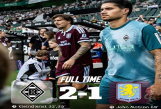 Gladbach Bungkam Aston Villa 2-1 Jelang Bundesliga 2026.