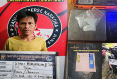 Hanya 1 Jam dari Laporan Warga, Polisi Tangkap Pengedar Sabu di Muara Enim