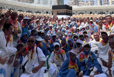Tiba Selamat di Mekkah, 169 Jemaah Haji Asal Prabumulih Langsung Jalani Umrah Wajib