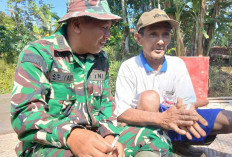Keakraban Satgas TMMD Reguler Ke-129 Kodim 0714/Salatiga Bersama Warga Terjalin di Waktu Istirahat