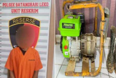 Gerak Cepat Reskrim Polsek Batanghari Leko Ringkus Pencuri Genset di Pangkalan Bulian