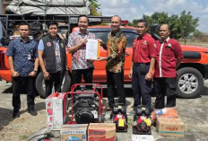 OKU Terima Bantuan Peralatan Karhutla di Tengah Peningkatan Titik Panas