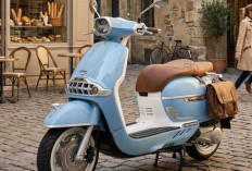 Tampil Jadul Tapi Bertenaga, Keeway Sixties 300i, Skutik Retro Jadi Idaman Pecinta Klasik. 