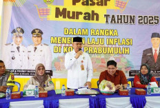 Tekan Inflasi Daerah dan Jaga Daya Beli Masyarakat, Pemkot Prabumulih Hadirkan Pasar Murah Jelang Akhir Tahun