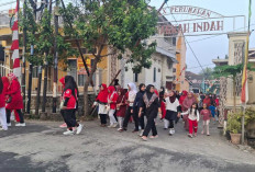 Semarak HUT ke-81 RI, Warga Bukit Naskah Indah Palembang Gelar Beragam Lomba dan Jalan Santai