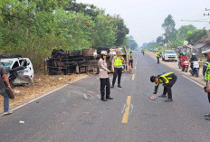 Truk Tangki VS Calya, 3 Meninggal Dunia 1 Luber dan 4 Luring