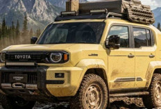 Toyota Land Cruiser FJ ini Bakal Meluncur Akhir Tahun, Harga Diprediksi Rp800 Jutaan. 