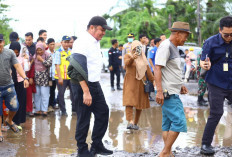 Tinjau Jalan Rusak di Babat Toman, Gubernur Sumsel Pastikan Anggaran Rp170 Miliar Siap Dikerahkan