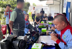 Disdukcapil OKU Jemput Bola Rekam e-KTP Warga Binaan