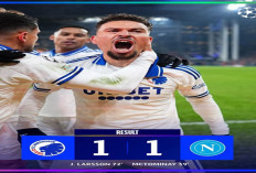 Hasil Copenhagen Vs Napoli 1-1: Copenhagen Tahan Imbang 1-1 di Matchday 7 UCL.