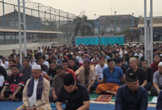 Kekurangan Air, Lapas Muara Enim Gelar Salat Istisqa