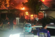 Warung Makan Raja Kuliner Baturaja Terbakar