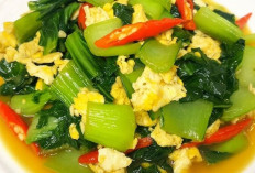 Tumis Pakcoy Telur, Menu Sederhana yang Kian Digemari Masyarakat