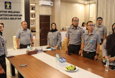 Kakanwil Kemenkum Sumsel Ikuti Penyerahan LHP BPK RI atas Laporan Keuangan Kementerian Hukum 2025