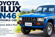 Hilux RN46 4x4: Saat Toyota Membuat Pickup Sederhana yang Sulit Dikalahkan. 