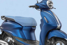 Yamaha Grand Filano Hybrid 2026 Hadir dengan Warna Anyar, Mesin Tetap Berteknologi Hybrid. 