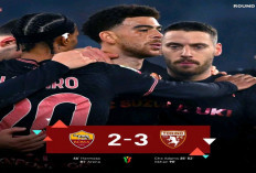 Hasil Coppa Italia: AS Roma Tersingkir dari Coppa Italia Usai Kalah 2-3 dari Torino.