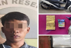 Diduga Hendak Transaksi Sabu, Pria di Prabumulih Ditangkap Polisi dengan Barang Bukti Hampir 5 Gram