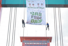 Kado Ultah ke-1343, Ratu Dewa Resmi Luncurkan Car Free Day Jadi Garis Start Menuju Palembang Lebih Sehat