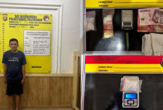 Polrestabes Palembang Ringkus Pengedar Narkoba di Ilir Timur III, Sita Sabu dan Timbangan Digital