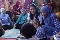 Wamen Isyana Bagoes Oka Tinjau Program Makan Bergizi Gratis di Palembang