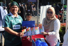 Semarak Hari KI Sedunia, Kanwil Kemenkum Sumsel Hadir di CFD Beri Edukasi