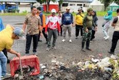 Budaya Gotong Royong Dihidupkan Kembali, Pemkab Muba Bersihkan Ruang Publik